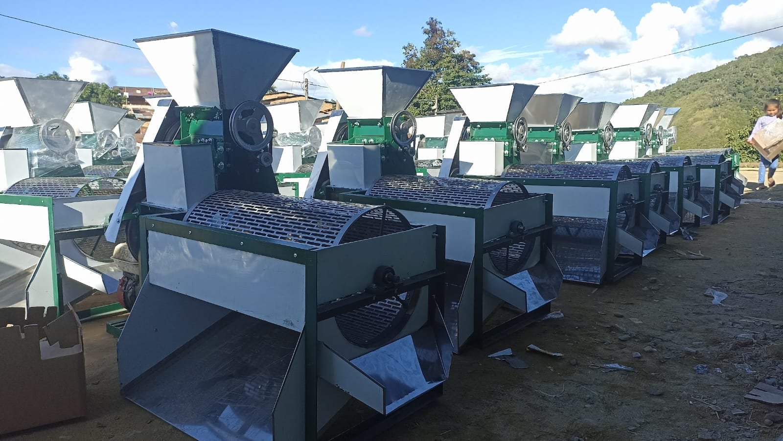 Zaranda para Café Cerezo - Maquinaria Cafetalera