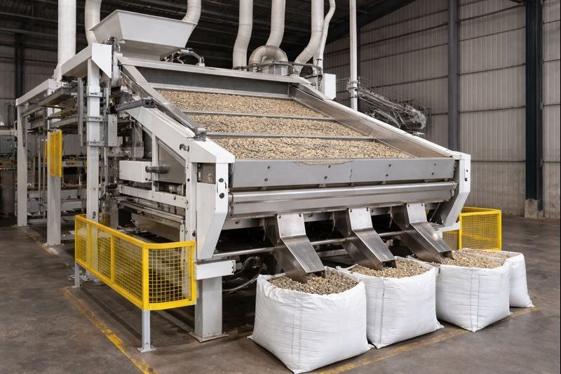 Zaranda para Café Pergamino Seco - Maquinaria Cafetalera